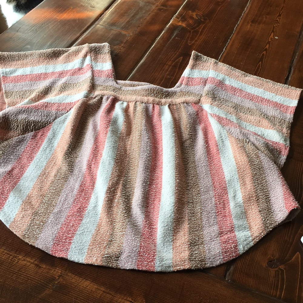 Madewell butterfly sleeve top
